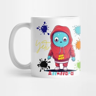 Awkward yeti hip hop Mug